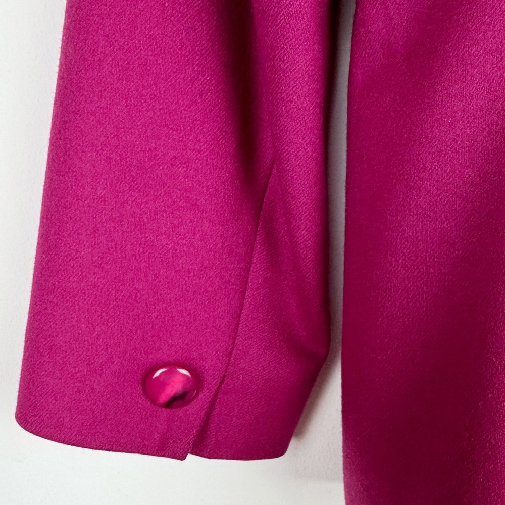 Pendleton Vintage Raspberry Pink Wool Blazer - Picture 9 of 11